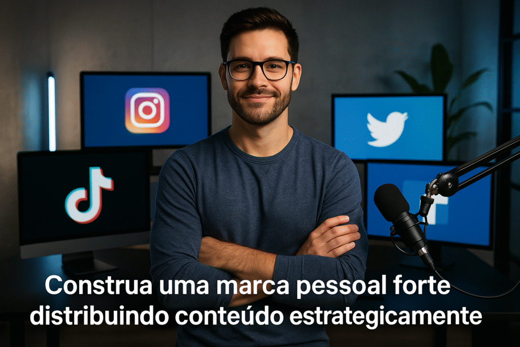 Estratégia de marca pessoal em múltiplas plataformas