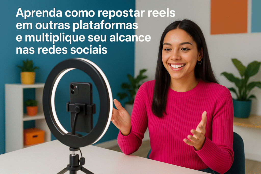 Como repostar reels em outras plataformas