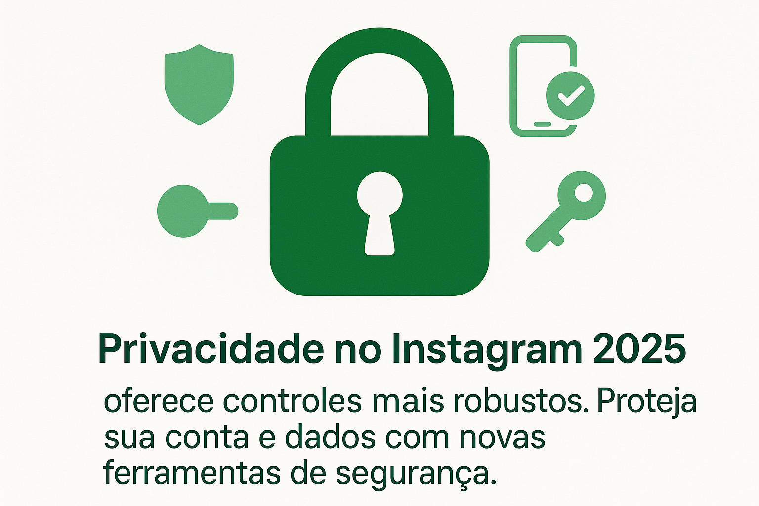Instagram privacidade 2025 atualizações segurança controles