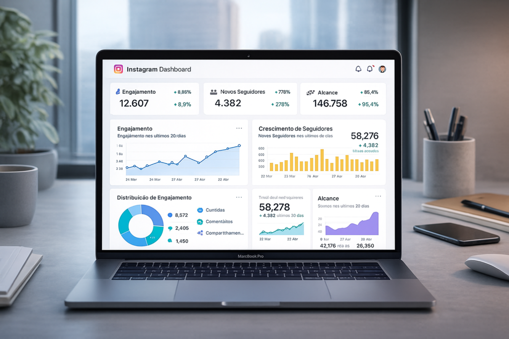 Métricas e análise de desempenho para construir marca no Instagram