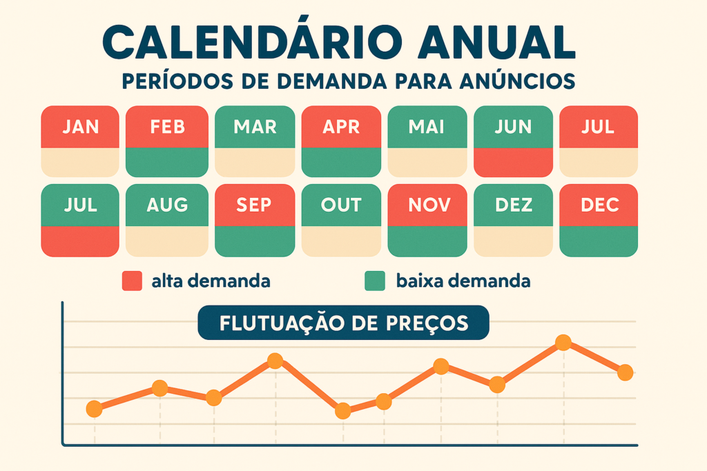 sazonalidade anúncios Instagram períodos de alta demanda Black Friday Natal custos