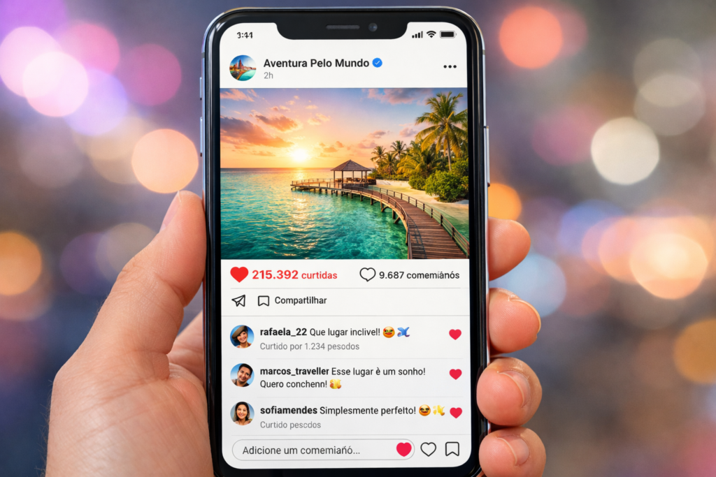 redação para redes sociais com engajamento