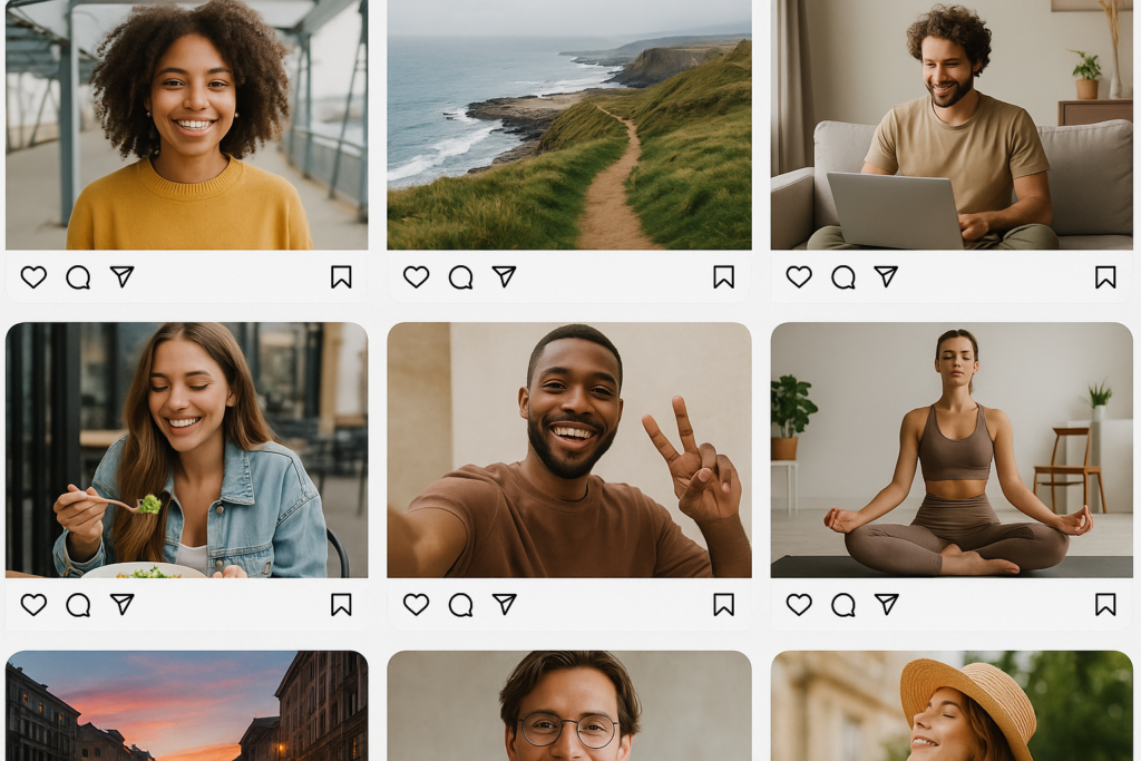 exemplos de conteúdo gerado por usuários no instagram