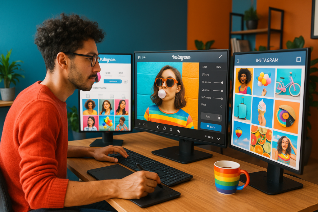 planejamento e criação de conteúdo para instagram