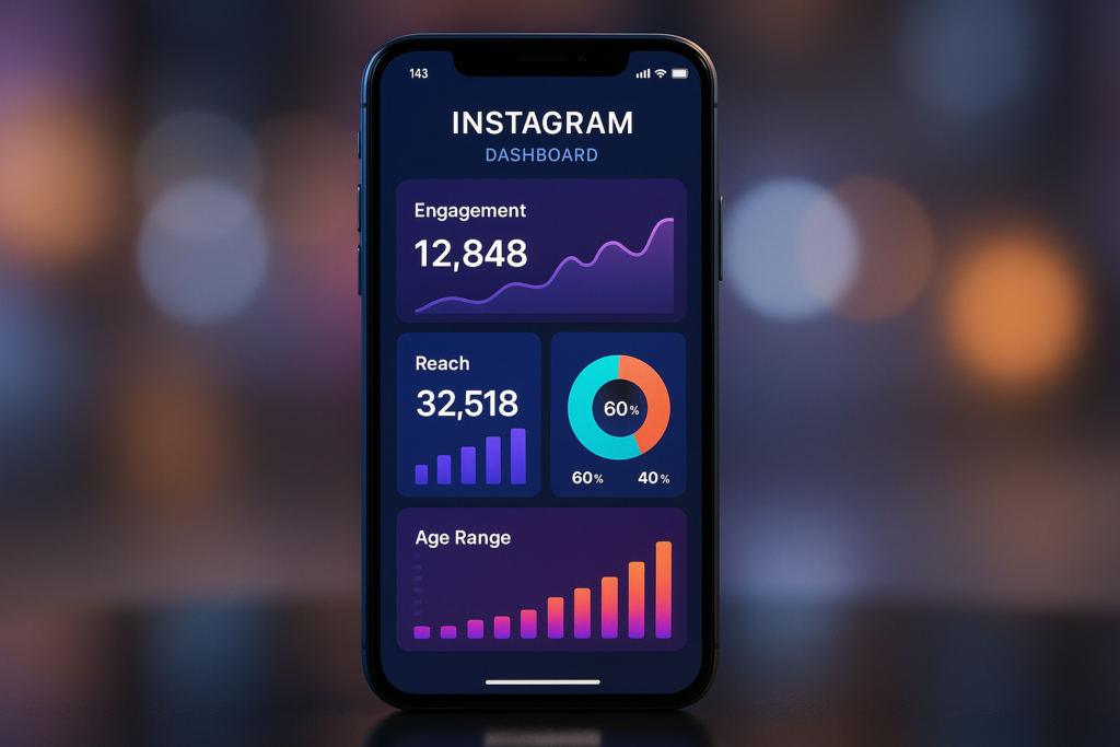 análise de dados do Instagram para otimizar horários de postagem