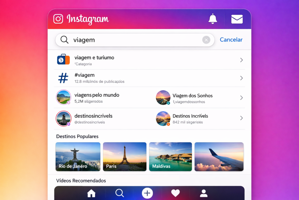 SEO no Instagram busca e otimização
