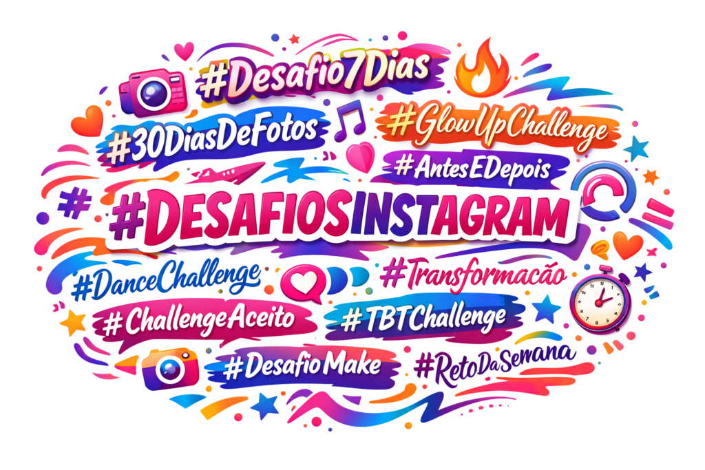 hashtags para desafios do Instagram aumentam visibilidade