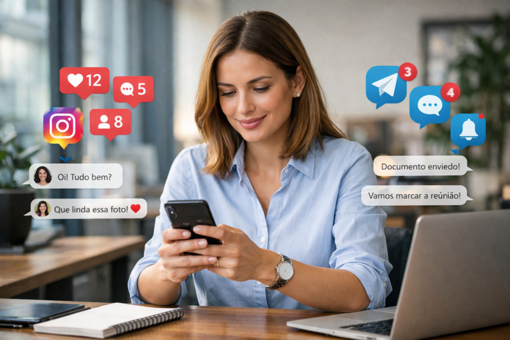 gerenciar Instagram com Telegram profissionalmente