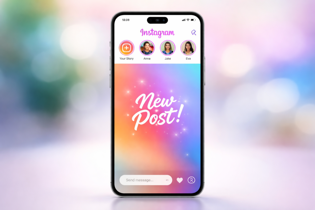 como mudar a cor de fundo do story do instagram tutorial visual