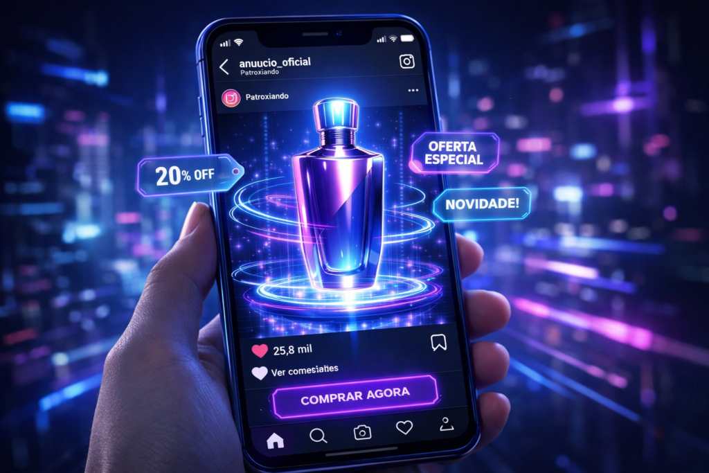Tecnologia de realidade aumentada aplicada a anúncios mobile
