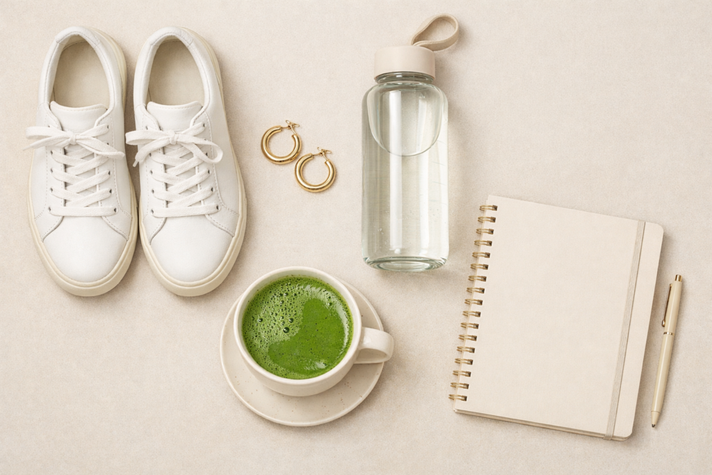 Os itens essenciais de quem vive a estética clean girl