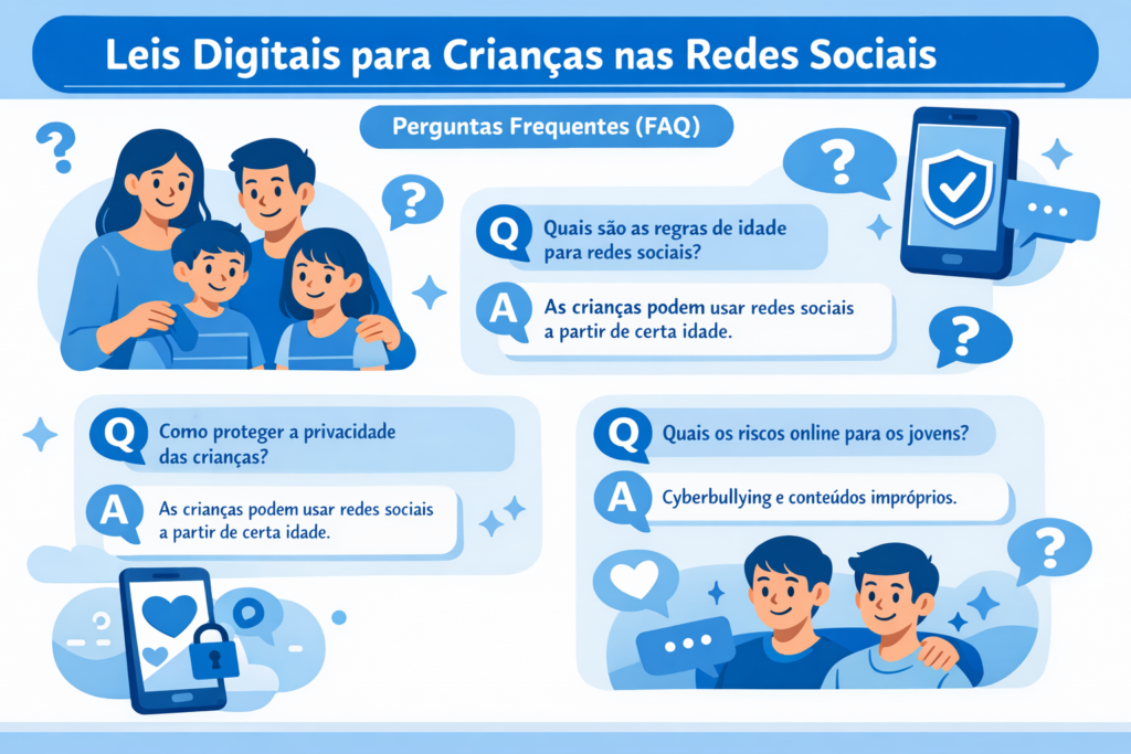perguntas frequentes ECA Digital Instagram menores redes sociais