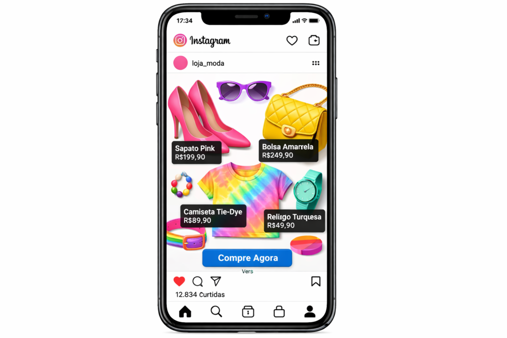 Instagram Shopping e comercio eletronico