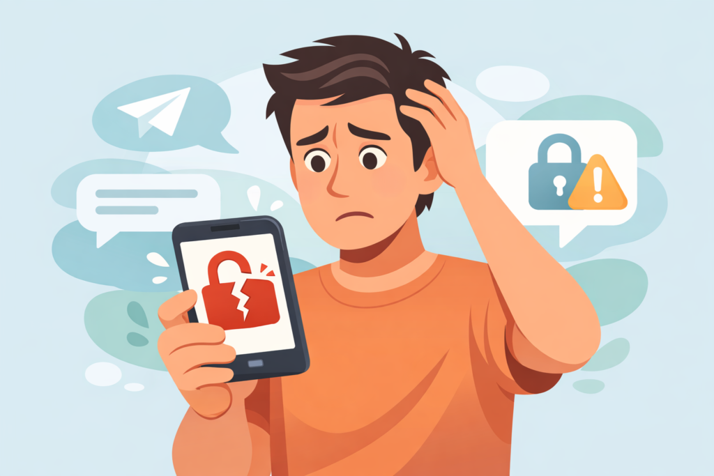 Usuário preocupado com o fim da criptografia de ponta a ponta no Instagram