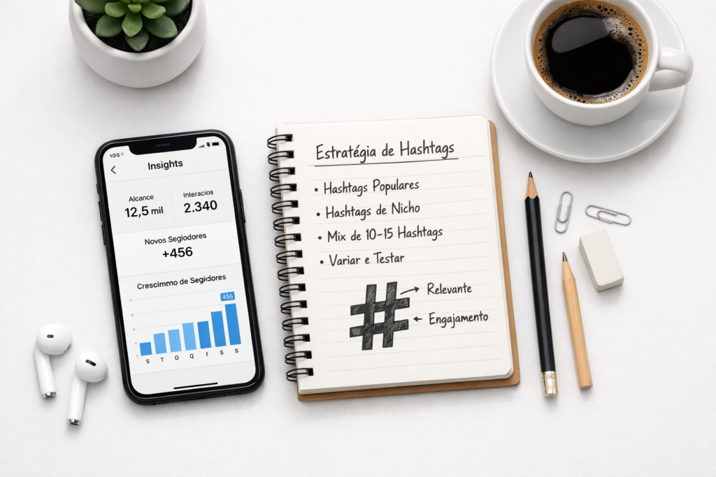hashtags para reels virais no Instagram