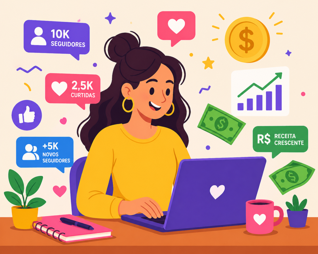 como monetizar com poucos seguidores