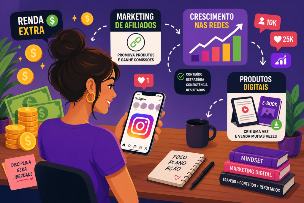 Instagram para Afiliados como começar do zero e ganhar dinheiro online