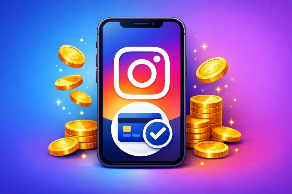 cobrança de mensalidade do Instagram