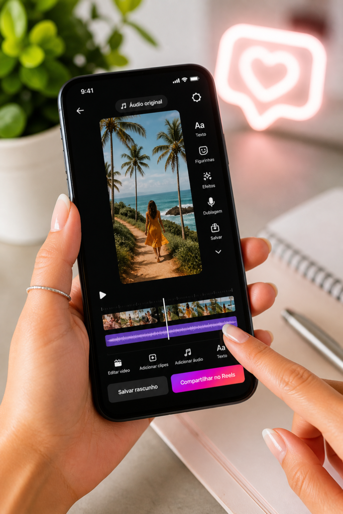 como editar vídeos para Reels no celular