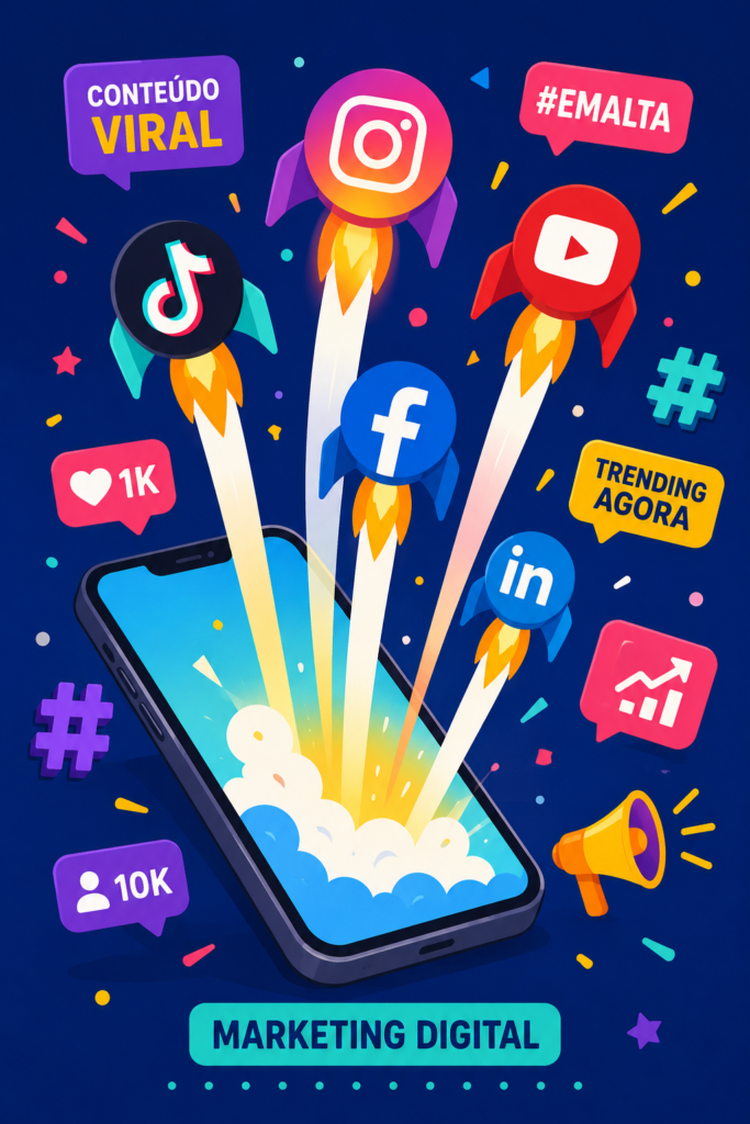 como viralizar conteúdo nas redes sociais