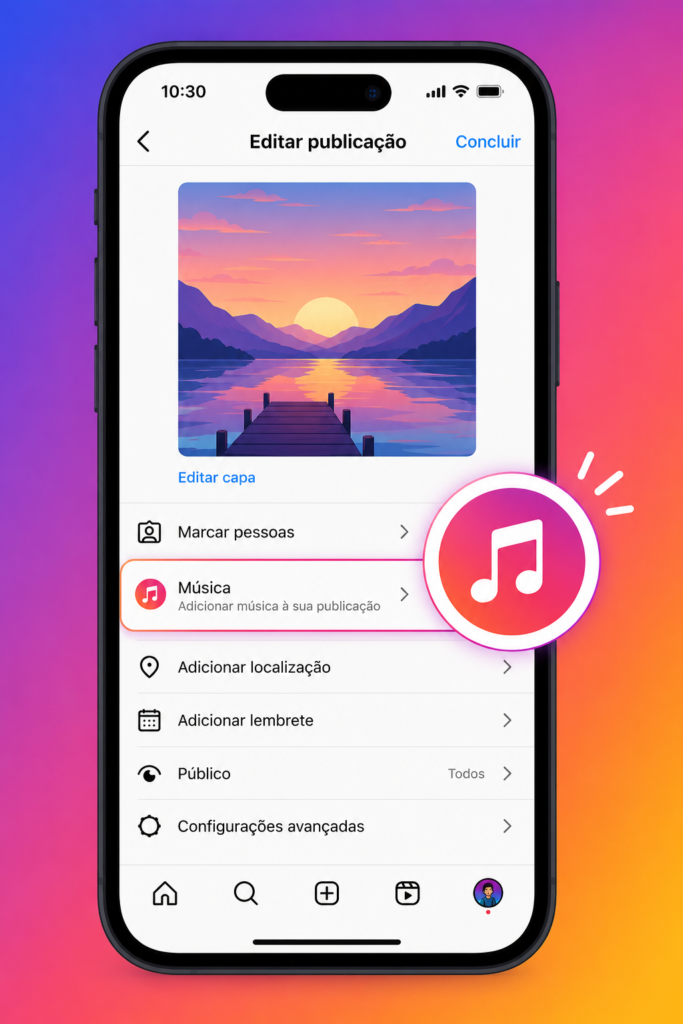 trocar música de posts no Instagram com a nova ferramenta Substituir Áudio