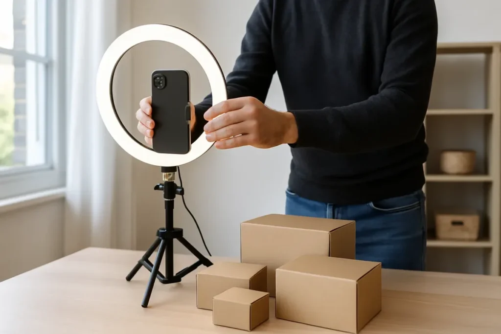 Produção de conteúdo em vídeo para a estratégia de marketing da empresa